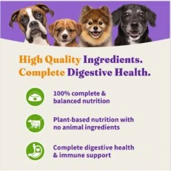 Halo Holistic Garden Of Vegan Recipe Adult Canned Dog Food & Halo Holistic Vegan Dog Food Complete Digestive Health Plant-Based Recipe With Superfoods Adult Formula Dry Dog Food -Snuggle Paws 882750 PT8. AC SS1800 V1686162543