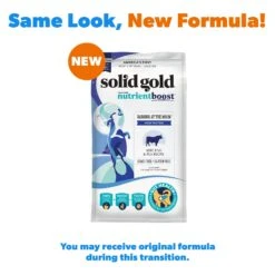 Solid Gold Nutrientboost Barking At The Moon High Protein Grain-Free Beef, Egg & Pea Dry Dog Food -Snuggle Paws 882942 PT1. AC SS1800 V1696259281