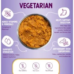 Health Extension Vegetarian Entree Canned Dog Food 11 Health Extension Vegetarian Entree Canned Dog Food -Snuggle Paws 88702 PT4. AC SS1800 V1692037157