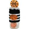 Multipet Sport Snacker Basketball Dog Toy, Assorted Colors -Snuggle Paws 887862 MAIN. AC SS1800 V1688567926