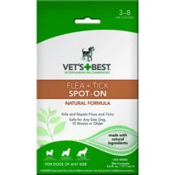 Vet's Best Flea & Tick Spot Treatment For Dogs