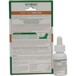 Vet's Best Flea & Tick Spot Treatment For Dogs 11 Vet's Best Flea & Tick Spot Treatment For Dogs -Snuggle Paws 88941 PT5. AC SS1800 V1474291759