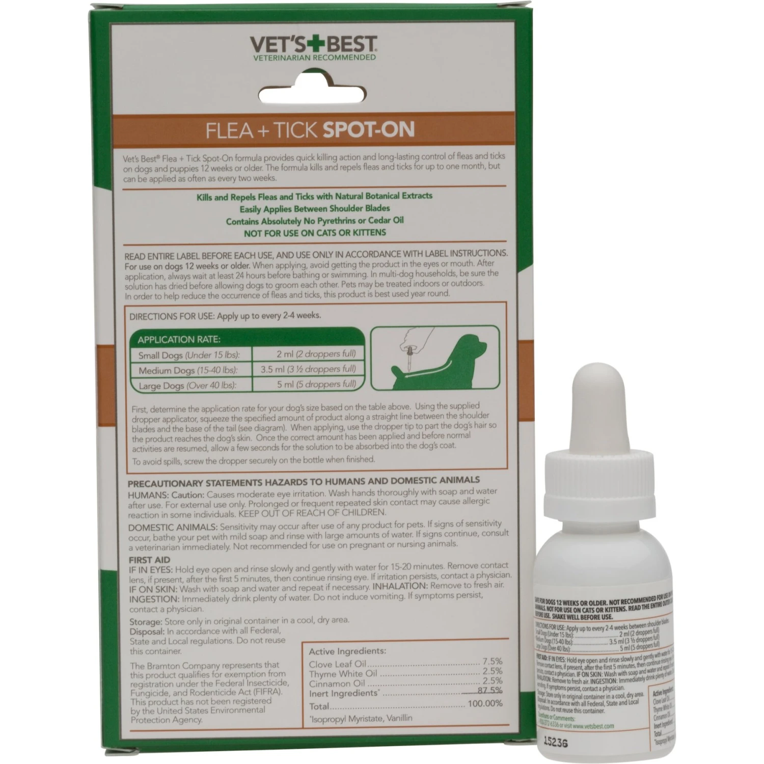 Vet's Best Flea & Tick Spot Treatment For Dogs 7 Vet's Best Flea & Tick Spot Treatment For Dogs - Image 5