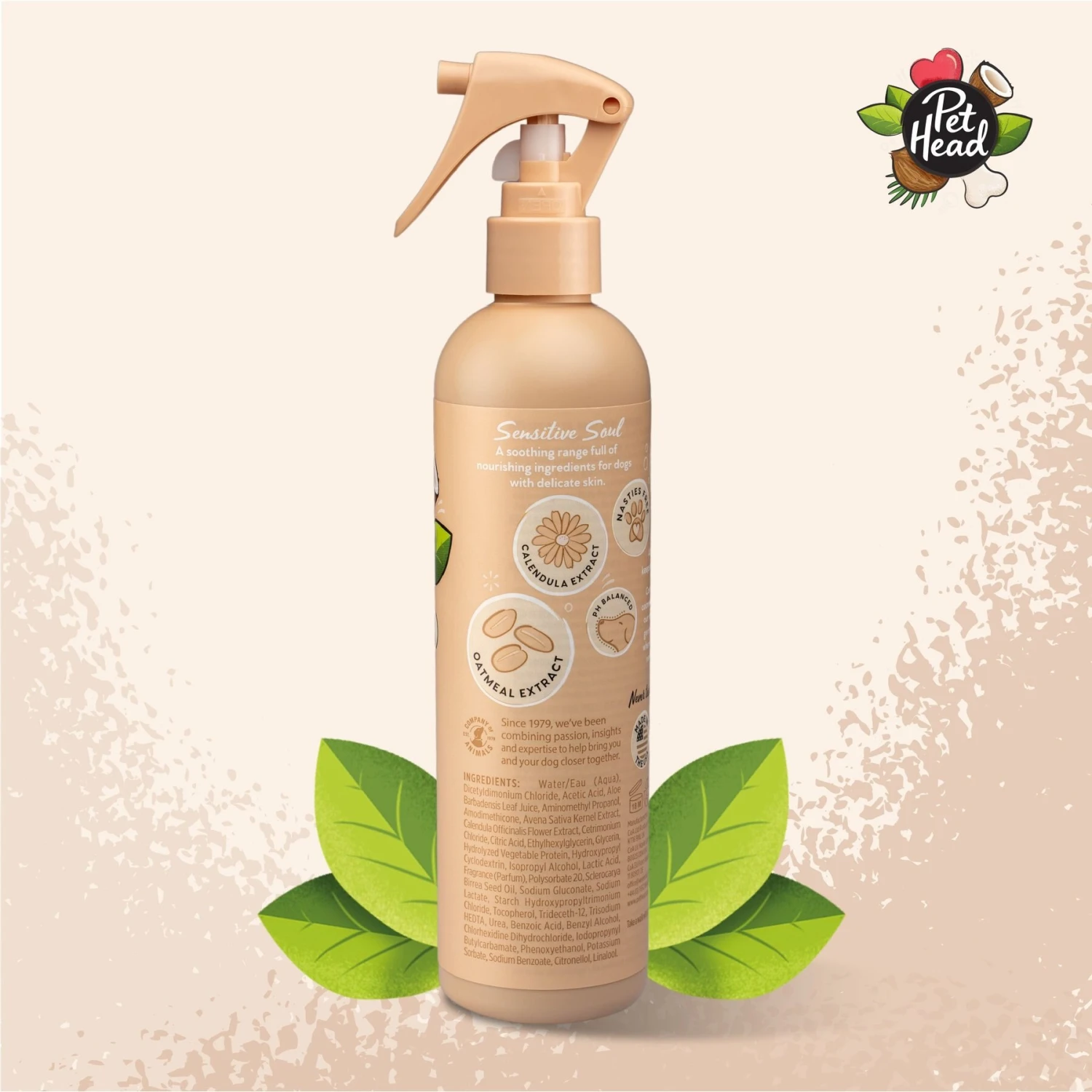Pet Head Sensitive Soul Gentle Formula Spray, 10-oz Bottle 4 Pet Head Sensitive Soul Gentle Formula Spray, 10-oz Bottle - Image 2