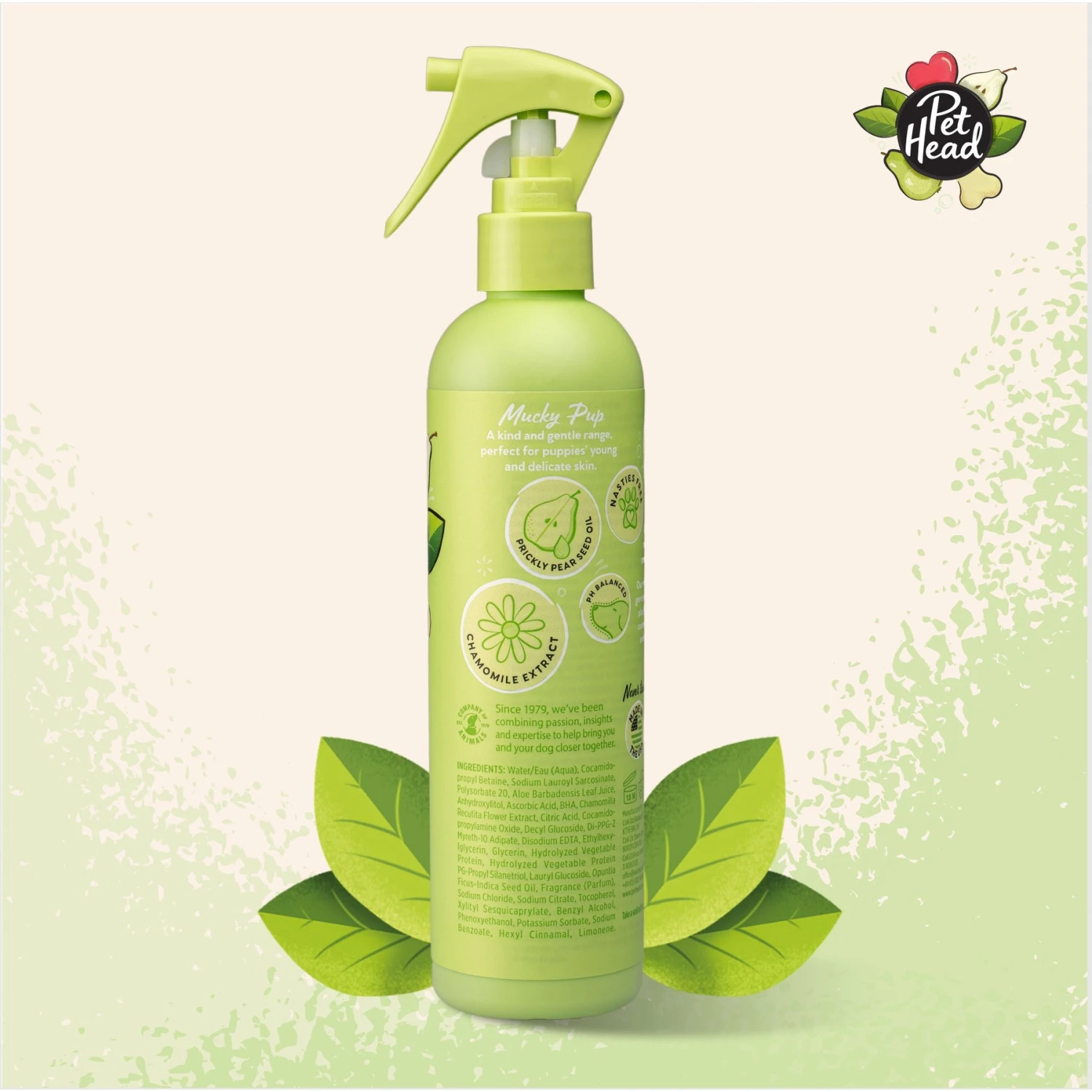 Pet Head Mucky Puppy Spray For Puppies From 8 Weeks, 10-oz Bottle 4 Pet Head Mucky Puppy Spray For Puppies From 8 Weeks, 10-oz Bottle - Image 2