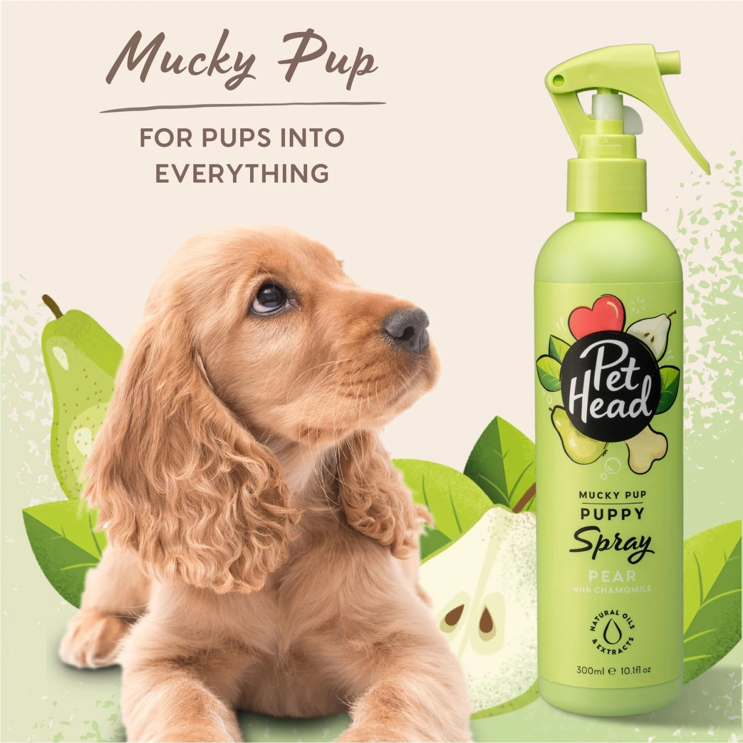 Pet Head Mucky Puppy Spray For Puppies From 8 Weeks, 10-oz Bottle 5 Pet Head Mucky Puppy Spray For Puppies From 8 Weeks, 10-oz Bottle - Image 3