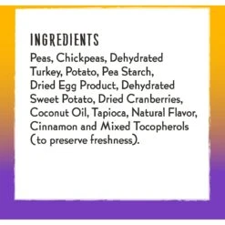 Charlee Bear Natural Bear Crunch Grain-Free Turkey, Sweet Potato & Cranberry Dog Treats -Snuggle Paws 89510 PT5. AC SS1800 V1588769875