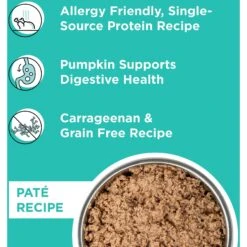 BIXBI Rawbble Grain-Free Canned Duck Recipe Wet Dog Food, 12.5-oz Can, Case Of 12 -Snuggle Paws 895230 PT3. AC SS1800 V1689010994