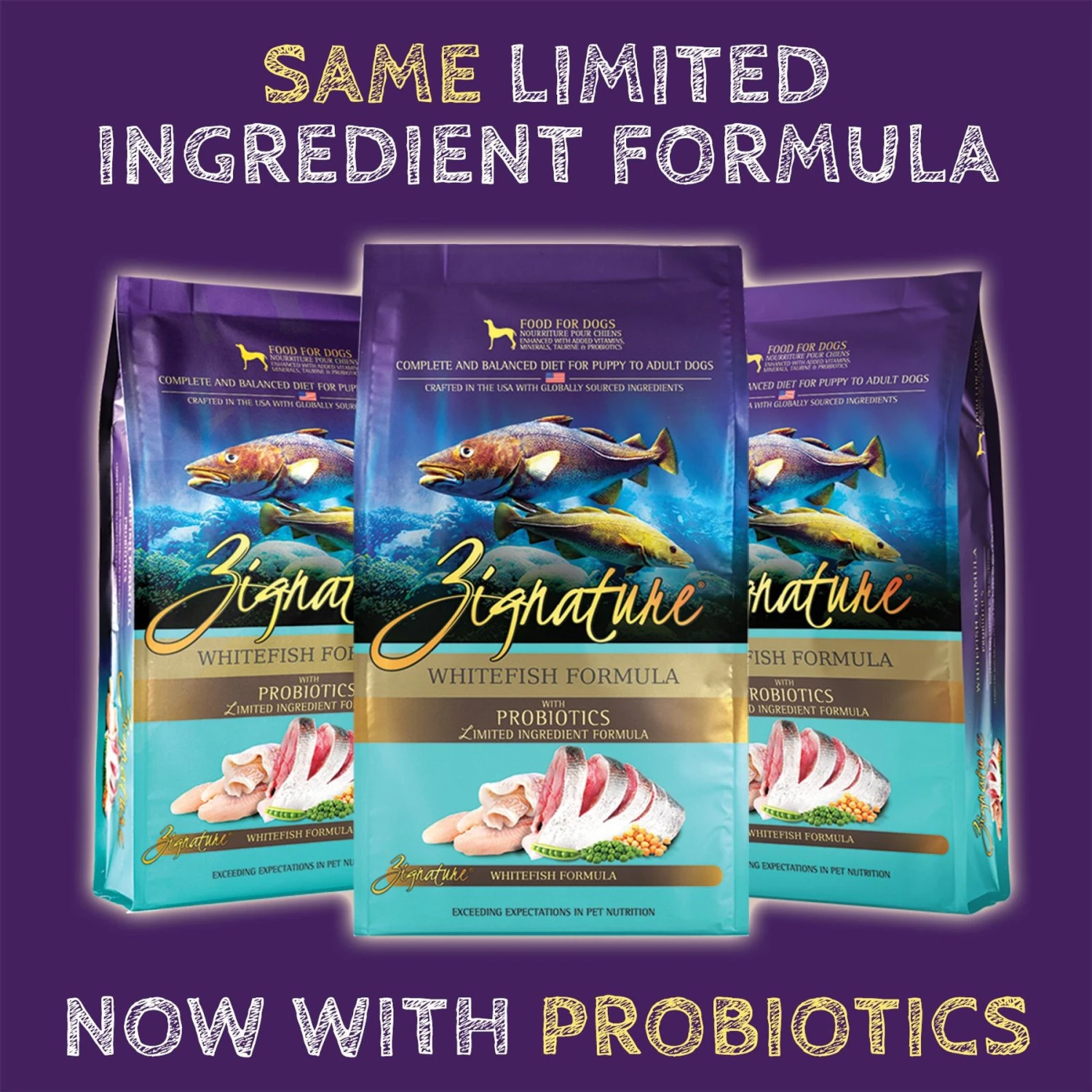 Zignature Whitefish Limited Ingredient Formula Dry Dog Food 4 Zignature Whitefish Limited Ingredient Formula Dry Dog Food - Image 2