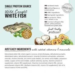 The Honest Kitchen Limited Ingredient Diet Fish Recipe Grain-Free Dehydrated Dog Food -Snuggle Paws 90626 PT2. AC SS1800 V1659908058