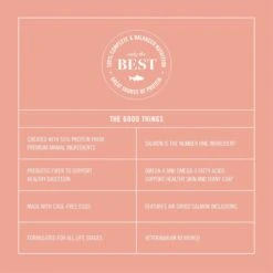 Martha Stewart Pet Food Salmon & Quinoa Recipe With Garden Vegetables Dry Dog Food -Snuggle Paws 910998 PT8. AC SS1800 V1692203709