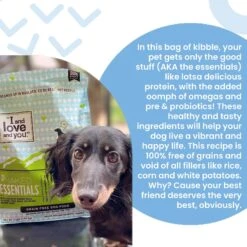 I And Love And You Naked Essentials Grain-Free Chicken And Duck Recipe Dry Dog Food 13 I And Love And You Naked Essentials Grain-Free Chicken And Duck Recipe Dry Dog Food -Snuggle Paws 91429 PT2. AC SS1800 V1692216135