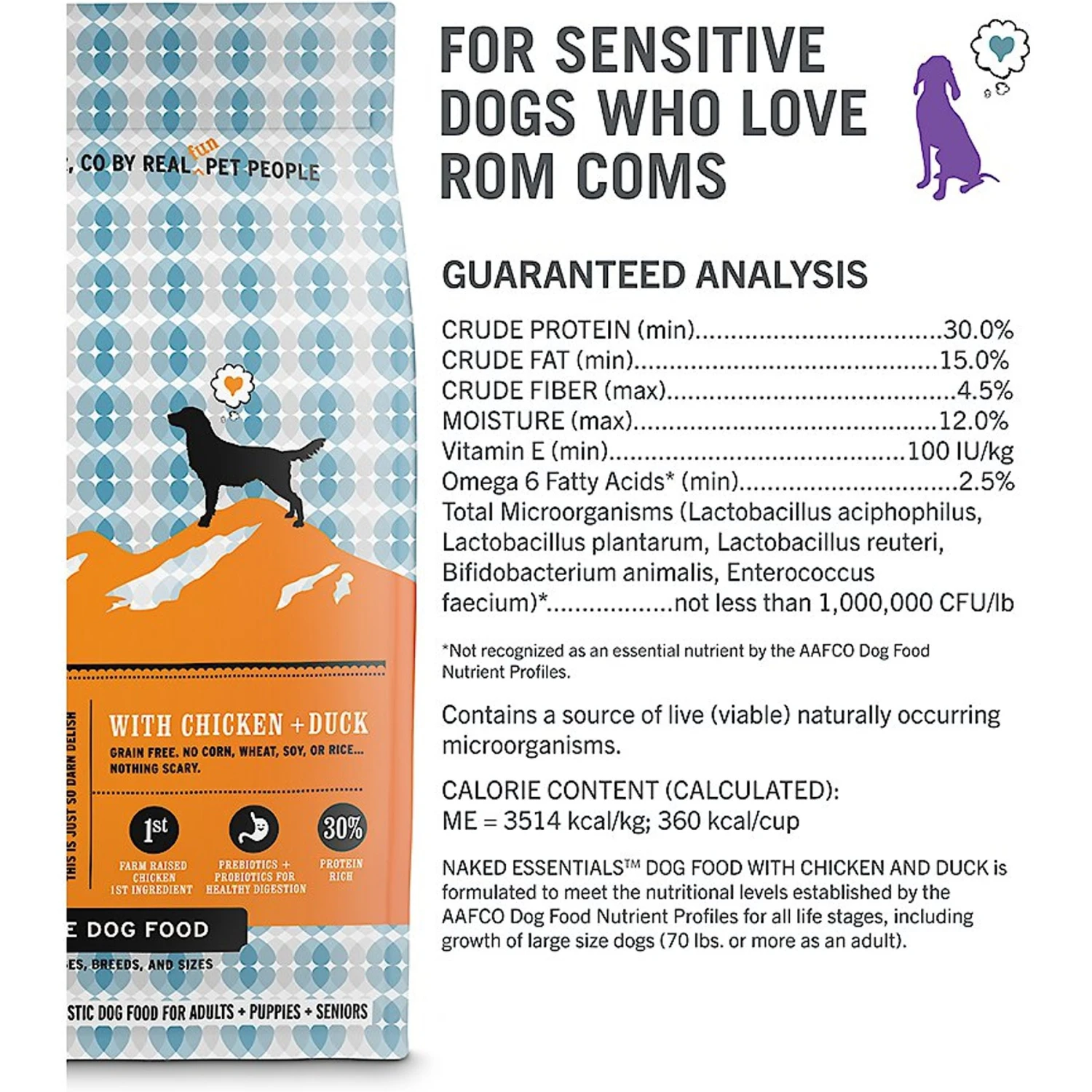 I And Love And You Naked Essentials Grain-Free Chicken And Duck Recipe Dry Dog Food 10 I And Love And You Naked Essentials Grain-Free Chicken And Duck Recipe Dry Dog Food - Image 8