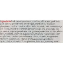 Bravo! Homestyle Complete Pork Dinner Grain-Free Freeze-Dried Dog Food -Snuggle Paws 91476 PT2. AC SS1800 V1488166269