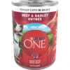 Purina ONE SmartBlend Tender Cuts In Gravy Beef & Barley Entree Adult Canned Dog Food