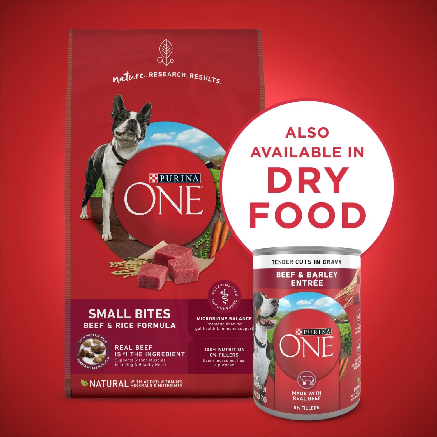 Purina ONE SmartBlend Tender Cuts In Gravy Beef & Barley Entree Adult Canned Dog Food 9 Purina ONE SmartBlend Tender Cuts In Gravy Beef & Barley Entree Adult Canned Dog Food - Image 7