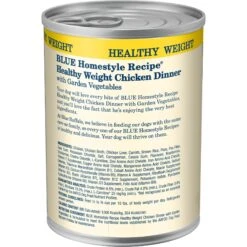 Blue Buffalo Life Protection Formula Healthy Weight Adult Chicken & Brown Rice Recipe Dry Dog Food & Blue Buffalo Homestyle Recipe Healthy Weight Chicken Dinner With Garden Vegetables & Brown Rice Canned Dog Food -Snuggle Paws 916486 PT2. AC SS1800 V1689883303