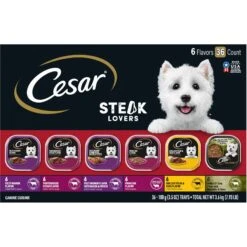 Cesar Home Delights & Classic Loaf In Sauce Variety Pack Small Breed Adult Wet Dog Food Trays & Cesar Steak Lovers Variety Pack Small Breed Adult Wet Dog Food Trays 16 Cesar Home Delights & Classic Loaf In Sauce Variety Pack Small Breed Adult Wet Dog Food Trays & Cesar Steak Lovers Variety Pack Small Breed Adult Wet Dog Food Trays -Snuggle Paws 916550 PT5. AC SS1800 V1689883438