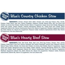 Blue Buffalo's Stew Chicken & Beef Variety Pack Wet Dog Food & Blue Buffalo Homestyle Recipe Chicken & Beef Wet Dog Food, 12.5-oz, Case Of 6 13 Blue Buffalo's Stew Chicken & Beef Variety Pack Wet Dog Food & Blue Buffalo Homestyle Recipe Chicken & Beef Wet Dog Food, 12.5-oz, Case Of 6 -Snuggle Paws 916734 PT2. AC SS1800 V1689881682