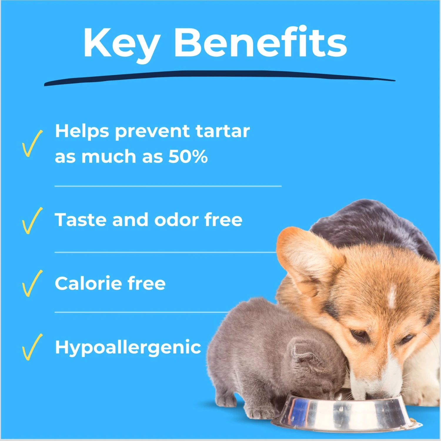 Tartar Shield Sprinkles Human-Grade Beef Dog & Cat Dry Food Topping, 2.8-oz Bag 4 Tartar Shield Sprinkles Human-Grade Beef Dog & Cat Dry Food Topping, 2.8-oz Bag - Image 2