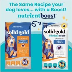 Solid Gold Nutrientboost Fit & Fabulous Weight Control Grain-Free Chicken, Sweet Potato & Green Bean Dry Dog Food -Snuggle Paws 920806 PT1. AC SS1800 V1695999059