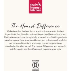 The Honest Kitchen Whole Food Clusters Whole Grain Beef & Oat Dry Dog Food -Snuggle Paws 926190 PT8. AC SS1800 V1691179267