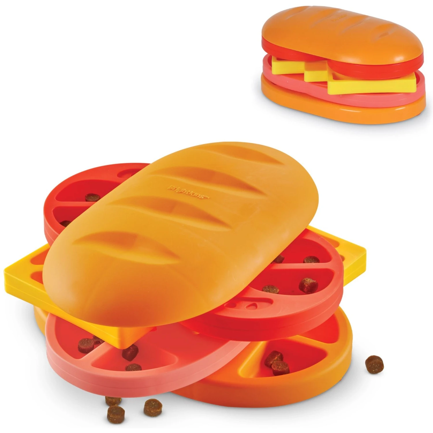 Brightkins Pupstrami Surprise! Treat Puzzle Dog Toy 3 Brightkins Pupstrami Surprise! Treat Puzzle Dog Toy