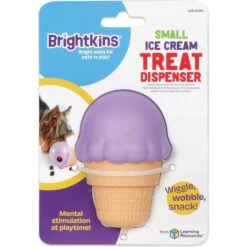 Brightkins Small Ice Cream Treat Dispenser Dog Toy 14 Brightkins Small Ice Cream Treat Dispenser Dog Toy -Snuggle Paws 930134 PT5. AC SS1800 V1698765998