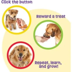 Brightkins Smarty Pooch! Training Clicker Football Dog Toy -Snuggle Paws 930198 PT2. AC SS1800 V1698766048