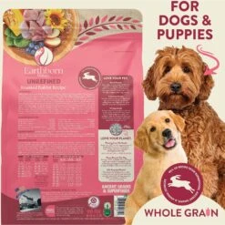 Earthborn Holistic Unrefined Roasted Rabbit With Ancient Grains & Superfoods Dry Dog Food -Snuggle Paws 931318 PT2. AC SS1800 V1697762047