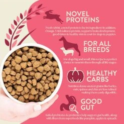 Earthborn Holistic Unrefined Roasted Rabbit With Ancient Grains & Superfoods Dry Dog Food -Snuggle Paws 931318 PT3. AC SS1800 V1697754569