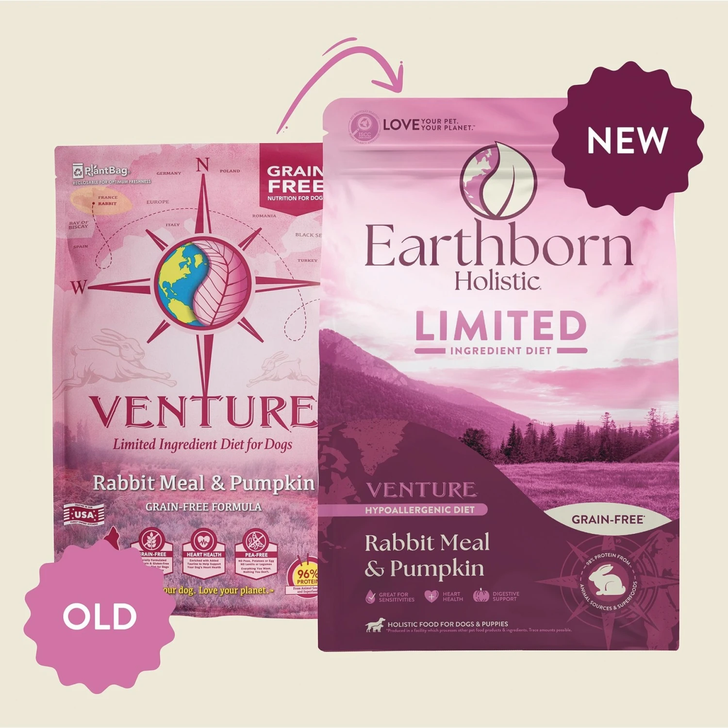 Earthborn Holistic Venture Limited Ingredient Grain-Free Rabbit Meal & Pumpkin Dry Dog Food 10 Earthborn Holistic Venture Limited Ingredient Grain-Free Rabbit Meal & Pumpkin Dry Dog Food - Image 8