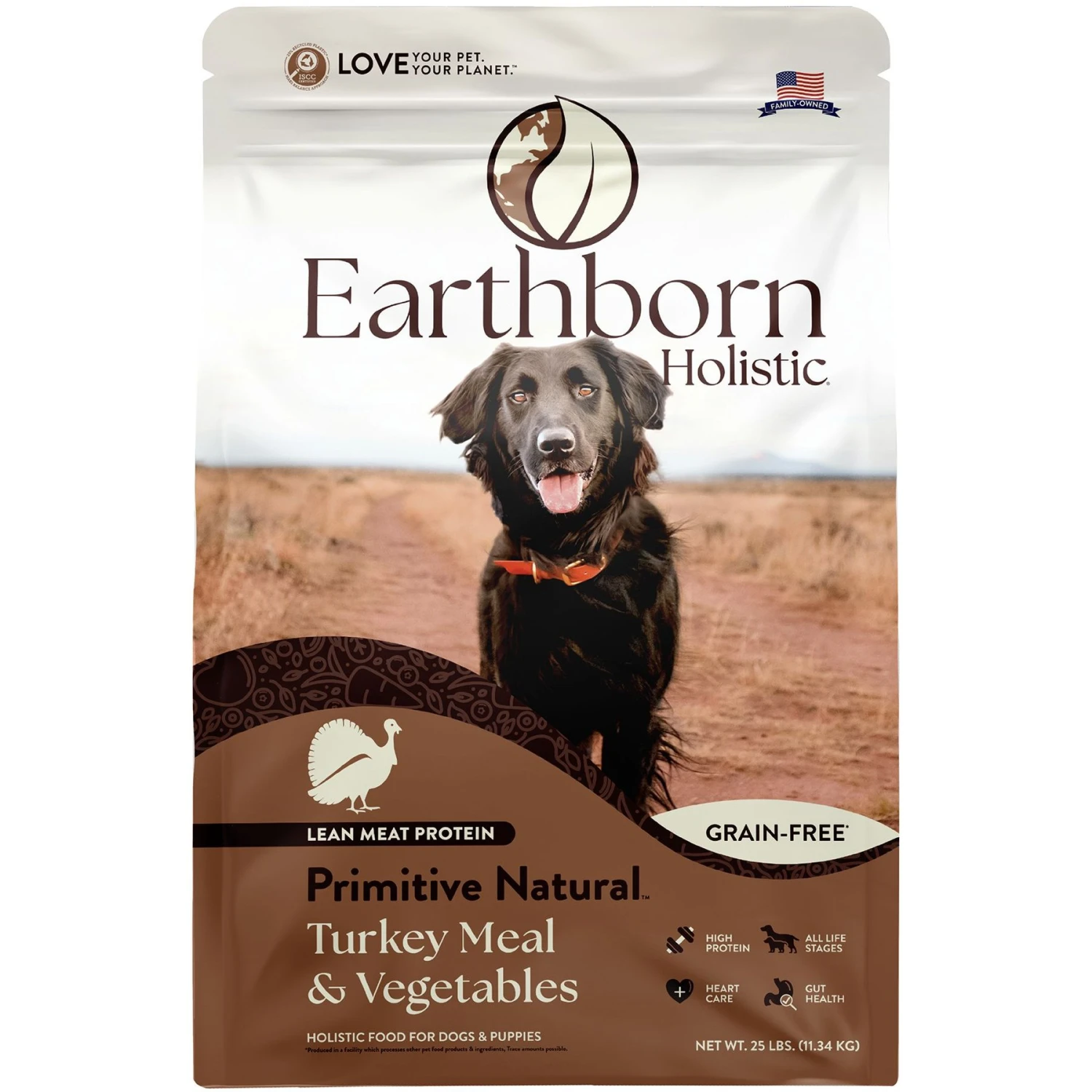 Earthborn Holistic Primitive Natural Turkey Meal & Vegetables Grain-Free Dry Dog Food 4 Earthborn Holistic Primitive Natural Turkey Meal & Vegetables Grain-Free Dry Dog Food - Image 2