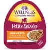 Wellness Petite Entrees Mini-Filets Chicken & Beef In Gravy Small Breed Natural Wet Dog Food, 3-oz Cup, 12 Count -Snuggle Paws 931582 MAIN. AC SS1800 V1697052549