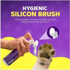 Petnatics The Original PawFoam Dog & Cat Grooming Foam, Purple, 5-oz Bottle -Snuggle Paws 931894 PT2. AC SS1800 V1691446789