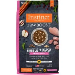 Instinct Raw Boost Small Breed Grain-Free Recipe With Real Chicken & Freeze-Dried Raw Pieces Dry Dog Food 17 Instinct Raw Boost Small Breed Grain-Free Recipe With Real Chicken & Freeze-Dried Raw Pieces Dry Dog Food -Snuggle Paws 93330 PT8. AC SS1800 V1565022443