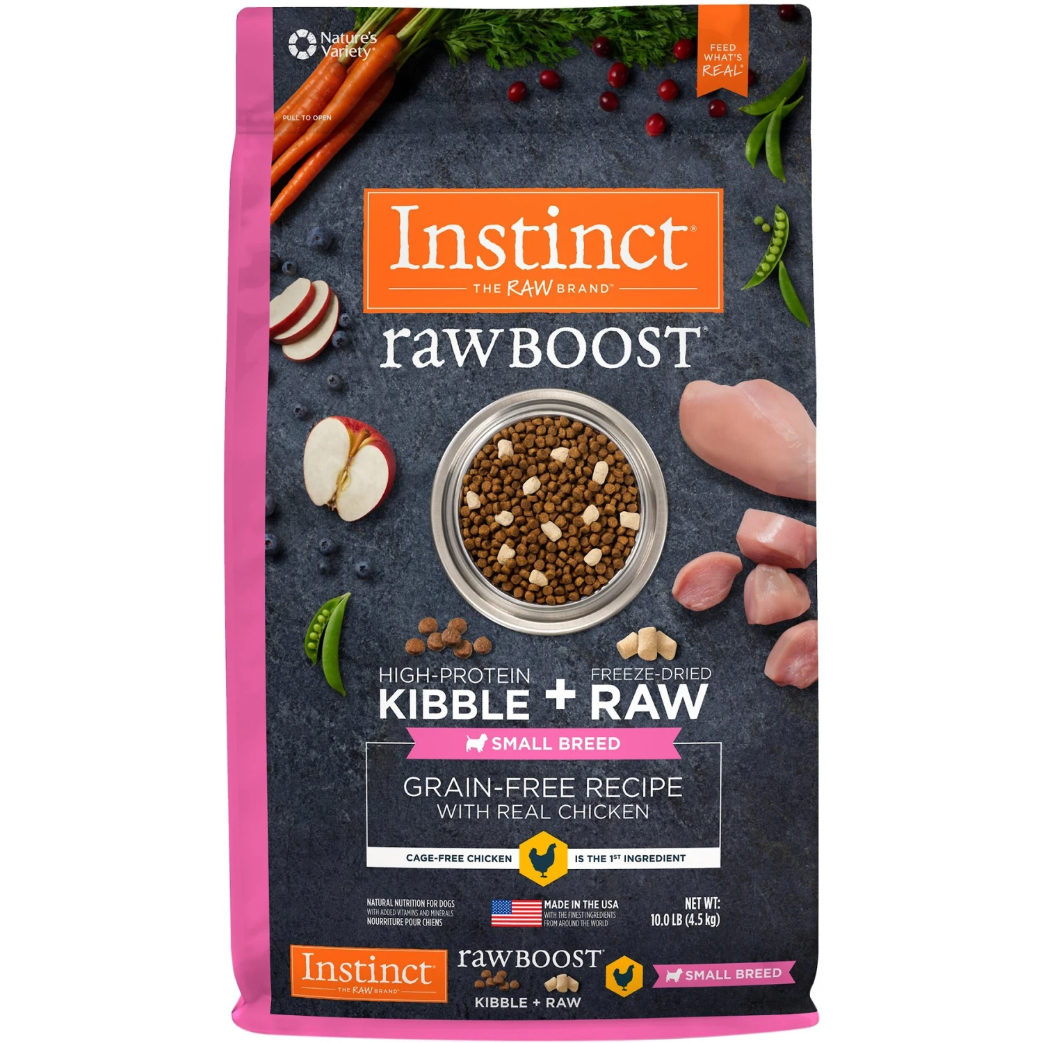 Instinct Raw Boost Small Breed Grain-Free Recipe With Real Chicken & Freeze-Dried Raw Pieces Dry Dog Food 10 Instinct Raw Boost Small Breed Grain-Free Recipe With Real Chicken & Freeze-Dried Raw Pieces Dry Dog Food - Image 8