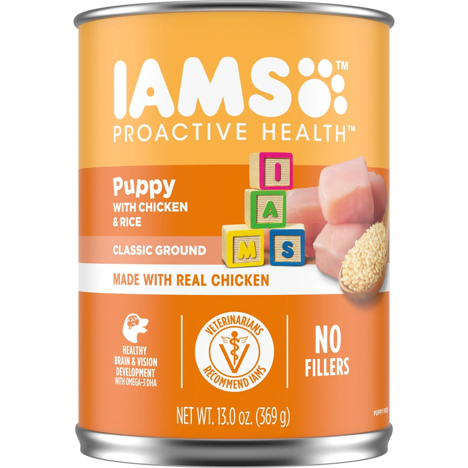 Iams Proactive Health Puppy High Protein DHA Formula With Real Chicken Dry Dog Food & Iams ProActive Health Classic Ground With Chicken & Rice Puppy Wet Dog Food 8 Iams Proactive Health Puppy High Protein DHA Formula With Real Chicken Dry Dog Food & Iams ProActive Health Classic Ground With Chicken & Rice Puppy Wet Dog Food - Image 6