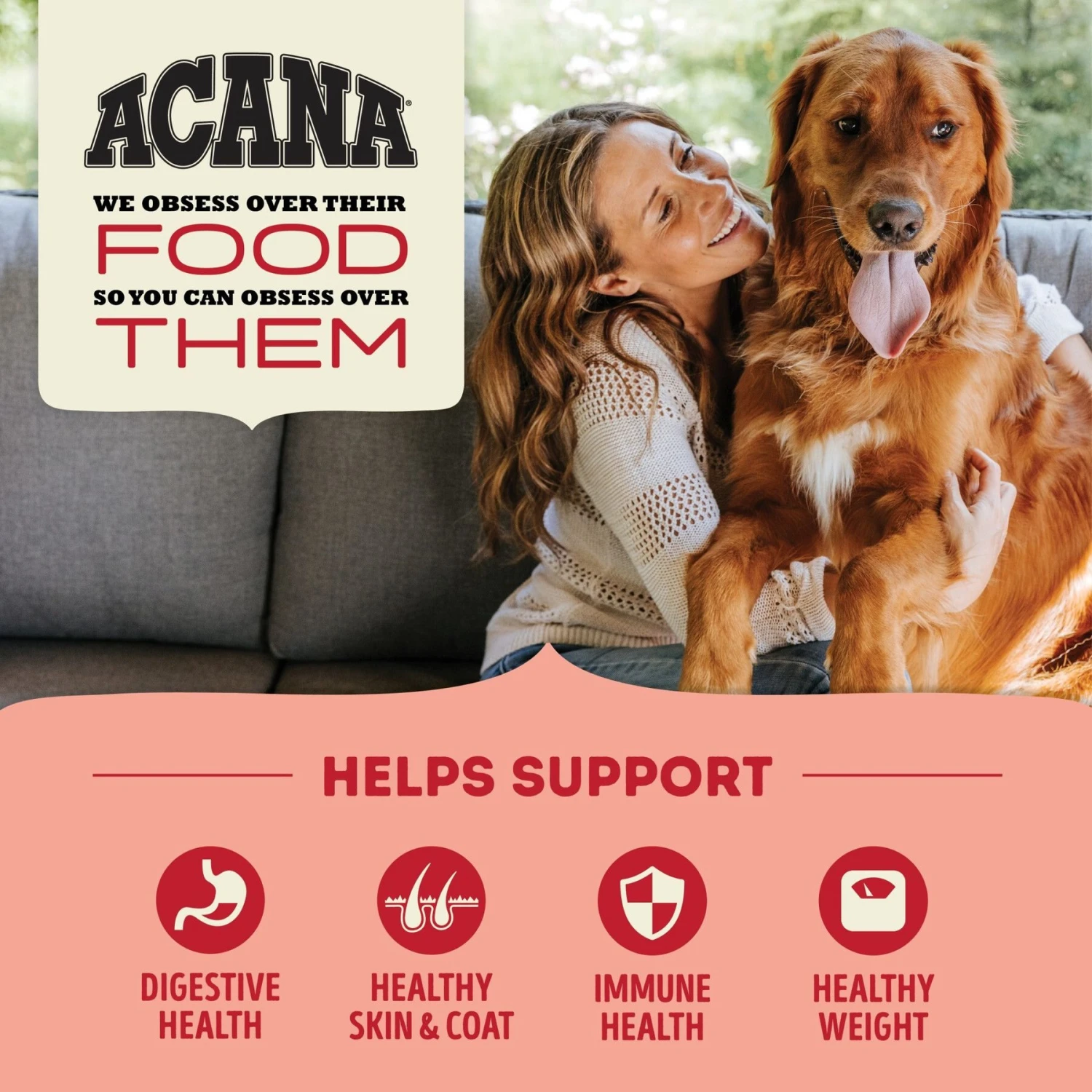 ACANA Red Meat Recipe Grain-Free Dry Dog Food 7 ACANA Red Meat Recipe Grain-Free Dry Dog Food - Image 5