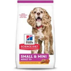 Hill's Science Diet Adult 11+ Small & Mini Chicken Meal, Barley & Brown Rice Recipe Dry Dog Food