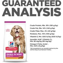 Hill's Science Diet Adult 11+ Small & Mini Chicken Meal, Barley & Brown Rice Recipe Dry Dog Food -Snuggle Paws 93537 PT8. AC SS1800 V1609452439