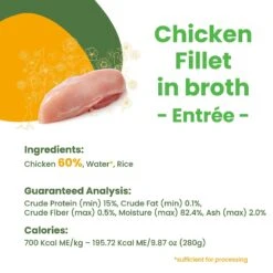 Almo Nature Legend HQS Natural Chicken Fillet Adult Grain-Free Canned Dog Food -Snuggle Paws 93613 PT3. AC SS1800 V1632850627