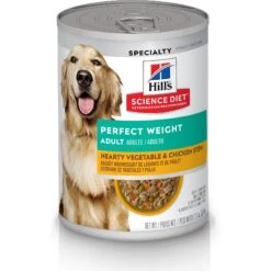 Hill's Science Diet Adult Perfect Weight Hearty Vegetable & Chicken Stew Canned Dog Food