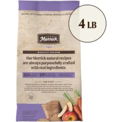 Merrick Classic Healthy Grains Dry Dog Food Puppy Recipe 13 Merrick Classic Healthy Grains Dry Dog Food Puppy Recipe -Snuggle Paws 94124 PT2. AC SS1800 V1626190281