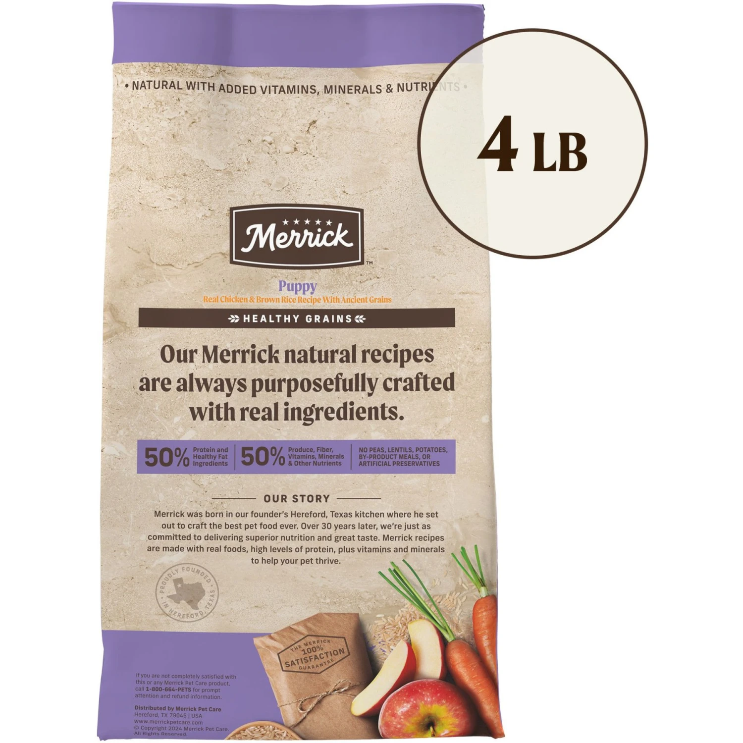 Merrick Classic Healthy Grains Dry Dog Food Puppy Recipe 5 Merrick Classic Healthy Grains Dry Dog Food Puppy Recipe - Image 3