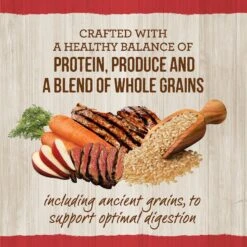 Merrick Classic Healthy Grains Real Beef + Brown Rice Recipe With Ancient Grains Adult Dry Dog Food -Snuggle Paws 94132 PT2. AC SS1800 V1631599618
