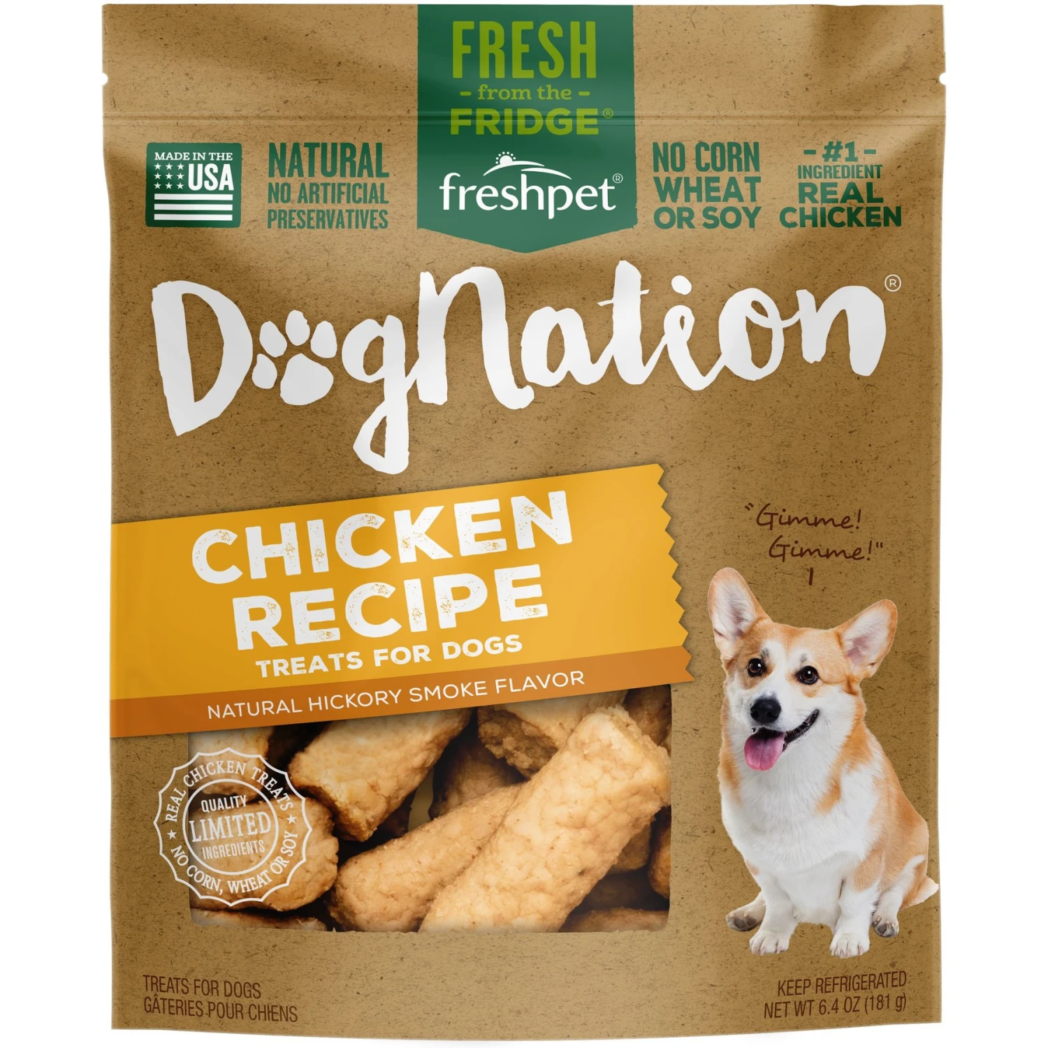 Freshpet Dognation Chicken Recipe Fresh Dog Treats & Freshpet Vital Chicken Recipe Grain-Free Small Breed Fresh Dog Food 4 Freshpet Dognation Chicken Recipe Fresh Dog Treats & Freshpet Vital Chicken Recipe Grain-Free Small Breed Fresh Dog Food - Image 2