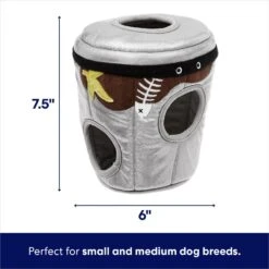 Frisco Trash Can & Raccoons Hide & Seek Puzzle Plush Squeaky Dog Toy & ZippyPaws Burrow Squeaky Hide & Seek Plush Dog Toy, Hedgehog Den -Snuggle Paws 947446 PT2. AC SS1800 V1693920157