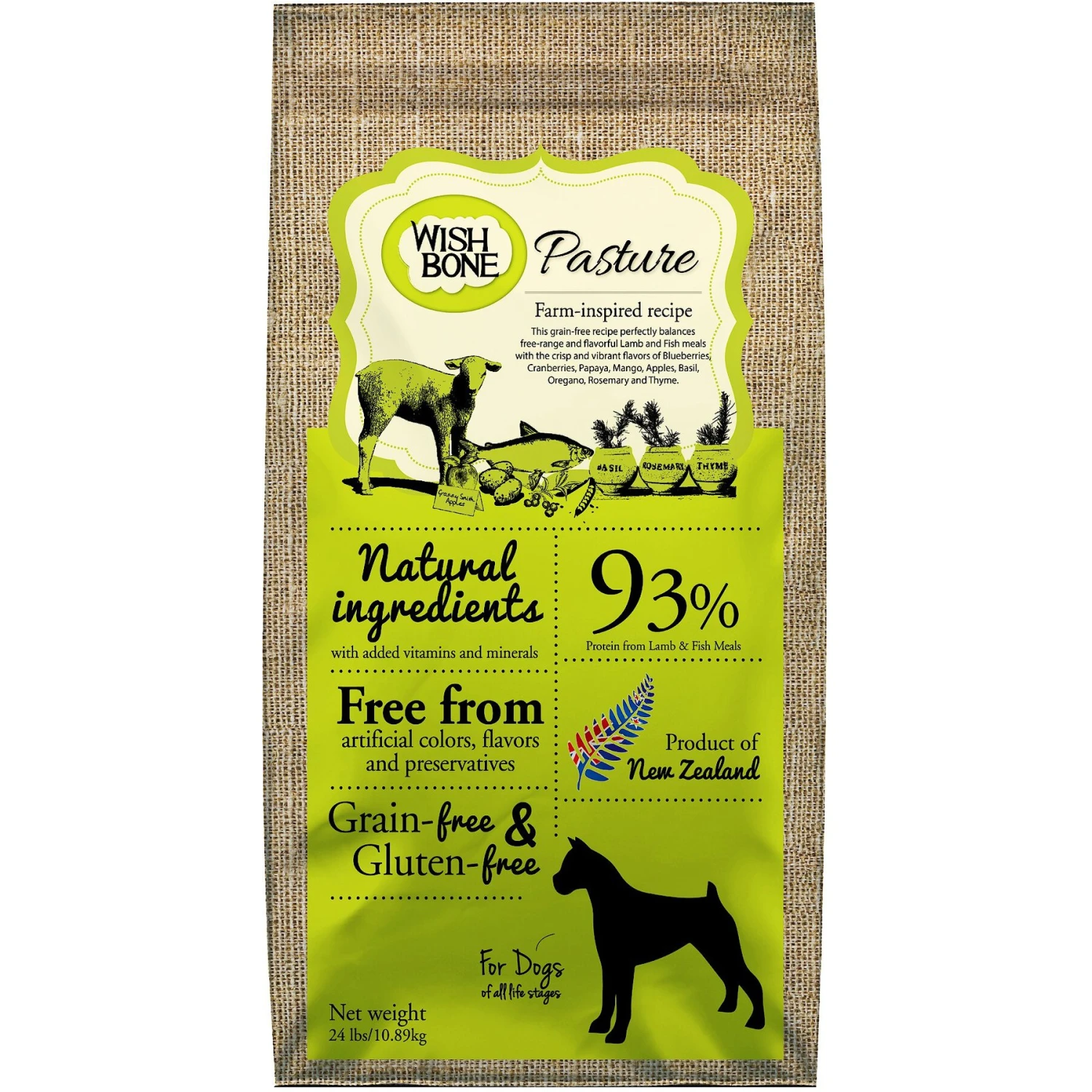 Wishbone Pasture Grain-Free Dry Dog Food 3 Wishbone Pasture Grain-Free Dry Dog Food
