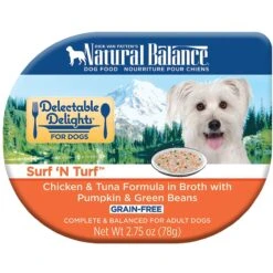 Natural Balance Delectable Delights Surf 'N Turf Grain-Free Wet Dog Food